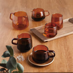 SEPIA Cup & Saucer | Amber | 270ml