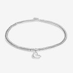 Laboratory Grown Diamond A Little 'Happy 18th Birthday' Bracelet | Silver Plated