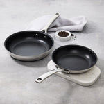 3-Ply Stainless Steel Frying Pan Set | Non-Stick | 2 Piece