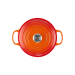 Cast Iron Sauteuse Pan | Volcanic | 24cm