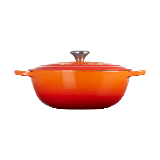 Signature Cast Iron Soup Pot | Volcanic | 28cm