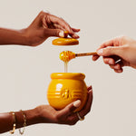 Stoneware Honey Pot & Dipper | Nectar