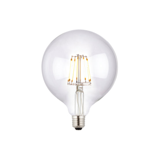 LED Filament Globe | Clear | Medium
