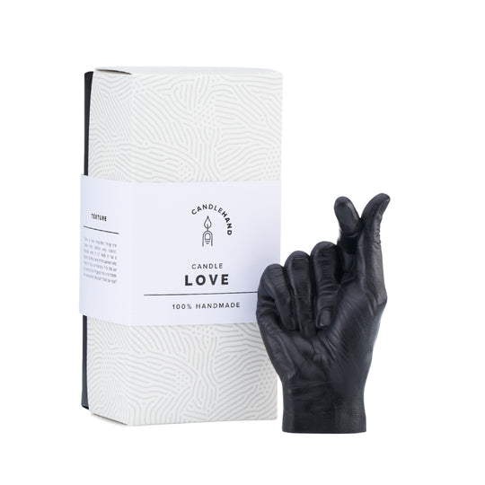 'Love' Candle | Black