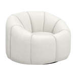 Nao Swivel Chair | Ivory