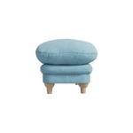 Plumpton Footstool | Duck Egg Blue