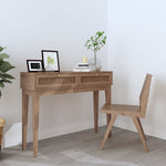 Bordeaux Rattan Desk | Natural
