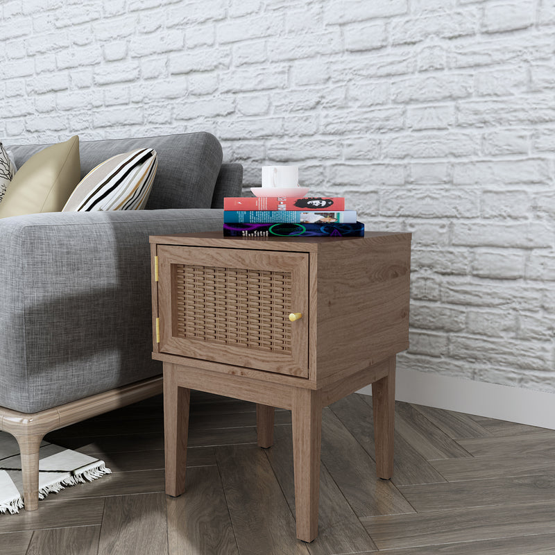 Bordeaux Rattan Side Table | Natural
