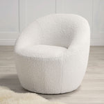 Cocoon Boucle Chair | White