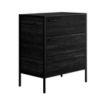 Hoxton 3 Drawer Chest | Black