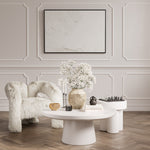 Rumi Coffee Table | White