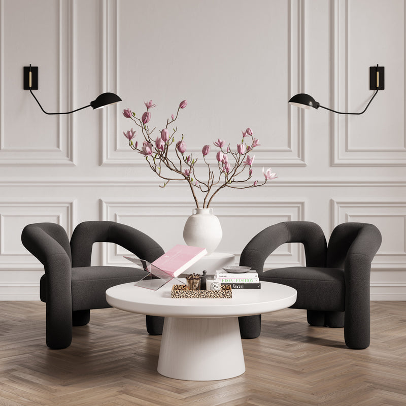 Rumi Coffee Table | White