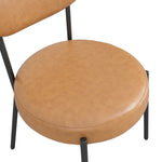 Smith Dining Chair | Caramel | Set of 2