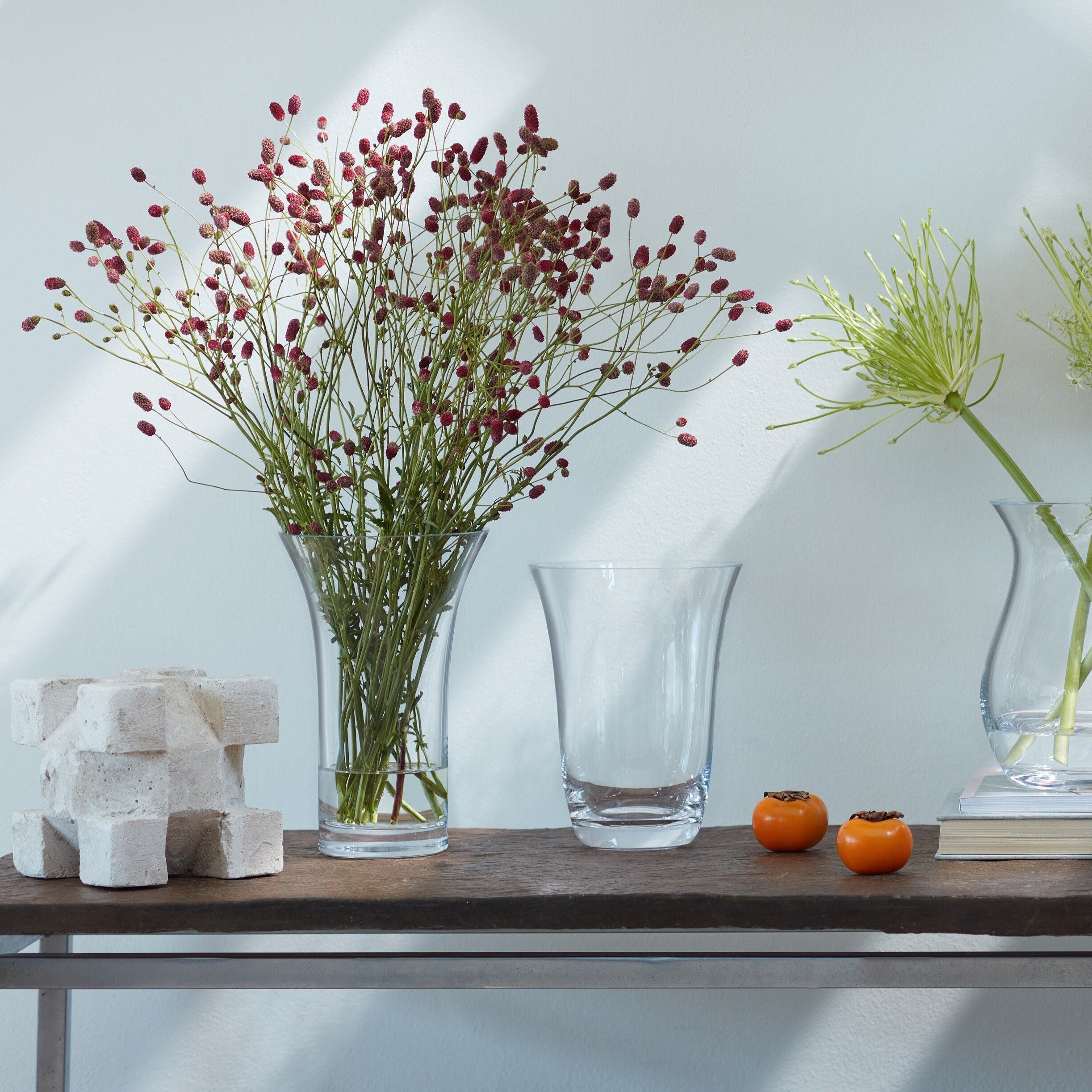 LSA International FW27 Flower, piccolo Vaso da tavolo, altezza: 9.5 cm, Trasparente LSA International FW27 Flower, piccolo Vaso da tavolo, altezza: 9.5 cm, Trasparente