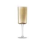 Gems Amber Champagne Flutes | Set of 4 | 210ml