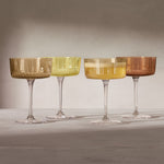 Gems Amber Cocktail Glasses | Set of 4 | 230ml