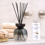Wood Bouquet Reed Diffuser | Frosted Black | Cozy Musk
