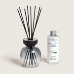 Wood Bouquet Reed Diffuser | Frosted Black | Cozy Musk