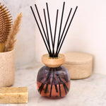 Wood Bouquet Reed Diffuser | Grey Red | Exquisite Sparkle