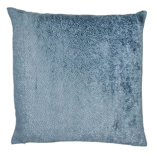 Bingham Velvet Dot Cushion | Blue | 56cm