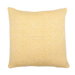Kampala Woven Chevron Cushion | Mustard | 43x43cm
