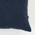 Rubble Boucle Cushion | Navy | 45x45cm