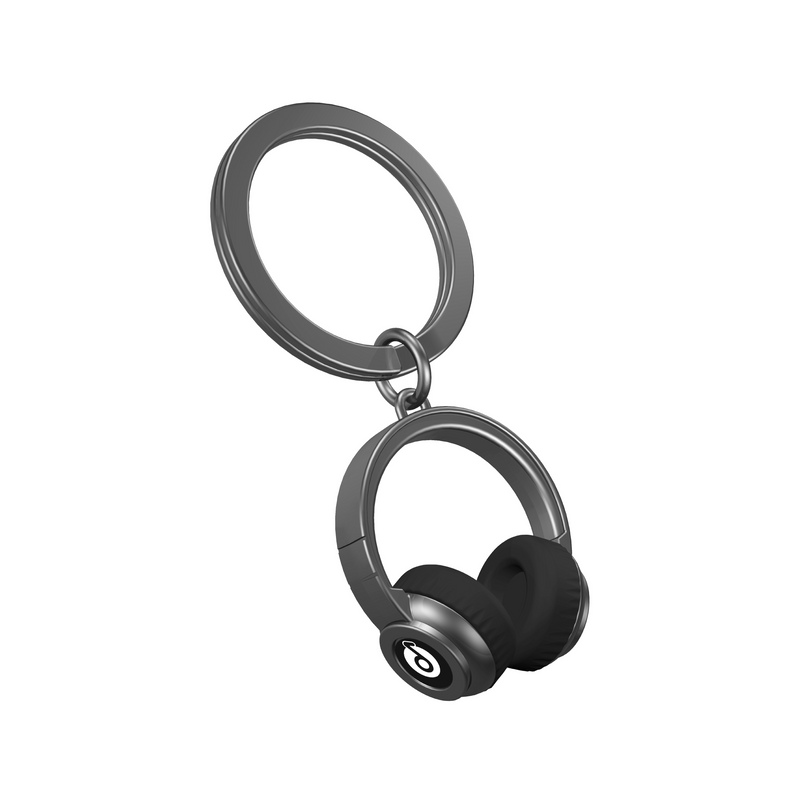 Headphones Keyring | Black