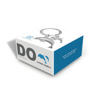 Dolphin & Baby Keyring | Silver