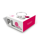 Kitten with Pink Wool Ball Keyring