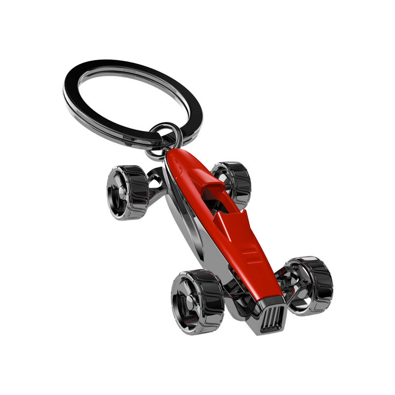 Racing Car Keyring | Red