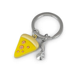 Pizza & Cutter Keyring