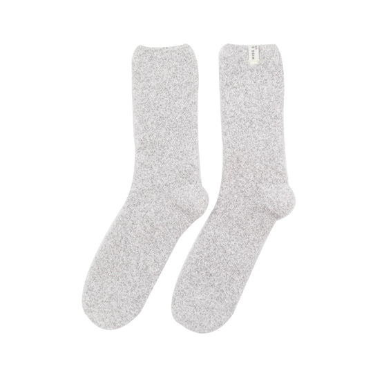 Women's Fuzzy Socks | Silver