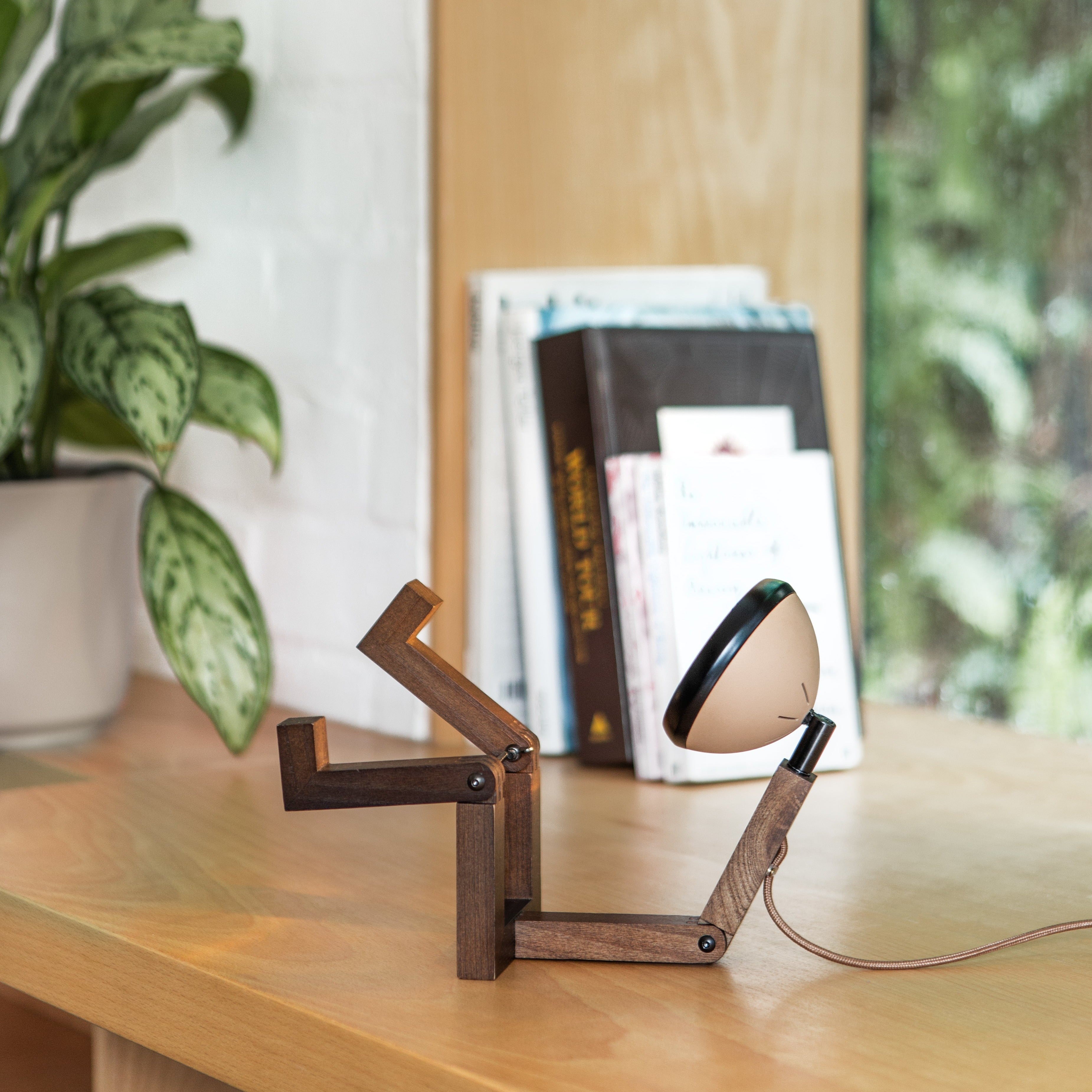 Mr Wattson Mini Wattson Table Lamp Caffe Latte About Living