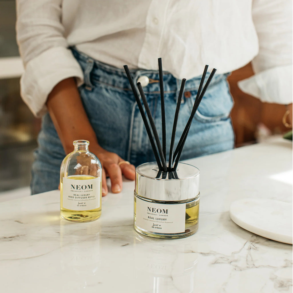 NEOM Wellbeing | Scent to Make You Happy Happiness Reed Diffuser Refill ...