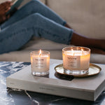 Scent to Boost Your Energy Feel Refreshed Scented 1 Wick Candle | Sicilian Lemon & Fresh Basil | 185g