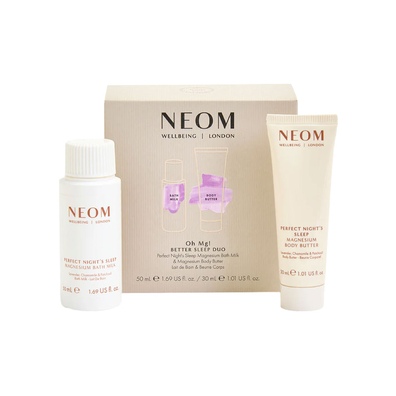 Oh Mg! Better Sleep Duo | Bath Milk & Body Butter