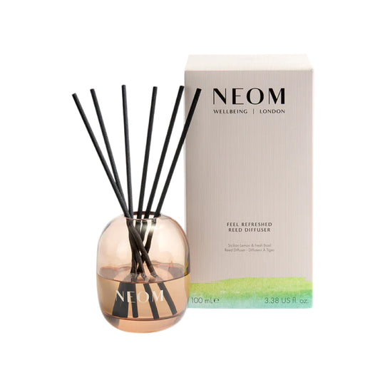 Scent to Boost Your Energy Feel Refreshed Reed Diffuser Set | Sicilian Lemon & Fresh Basil | 100ml