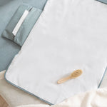 Mozart Waterproof Changing Pad | Stone Blue