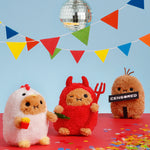 Devil Ricespud Mini Sitting Plush Toy