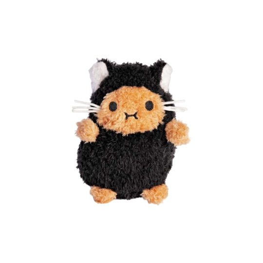 Kitty Ricespud Mini Sitting Plush Toy | Black