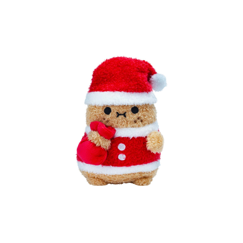 Santa Ricespud Mini Sitting Plush Toy