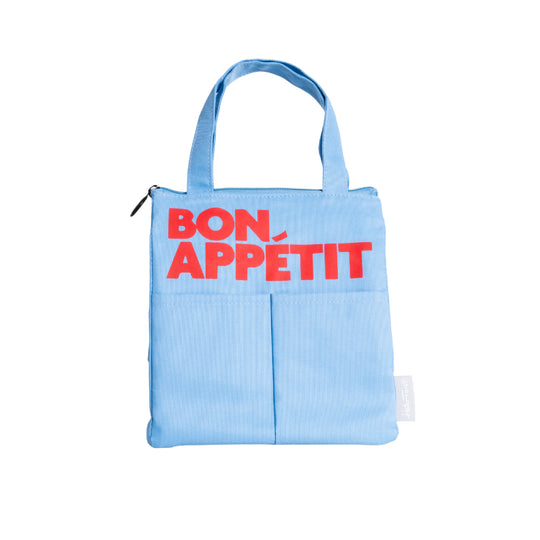 Bon Appetit Lunch Bag | Light Blue