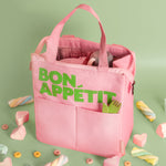 Bon Appetit Lunch Bag | Pink
