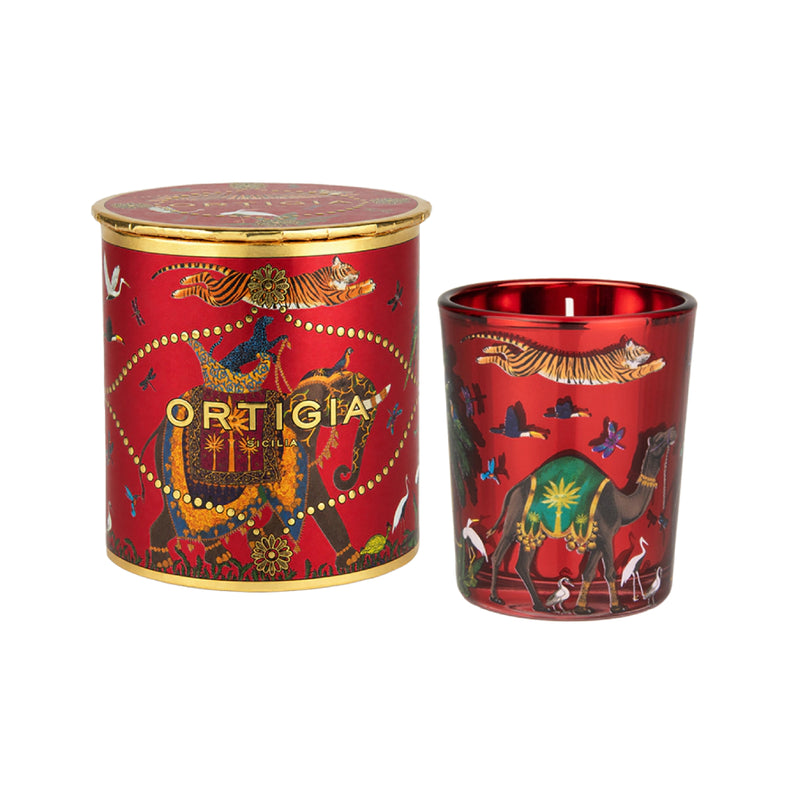 Palo Santo Tiger Candle | Wood & Incense | 80g