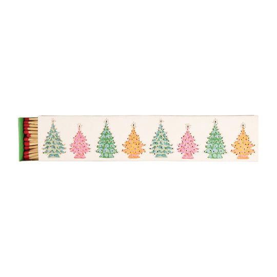 Boxed Matches | Christmas Trees | Set of 45