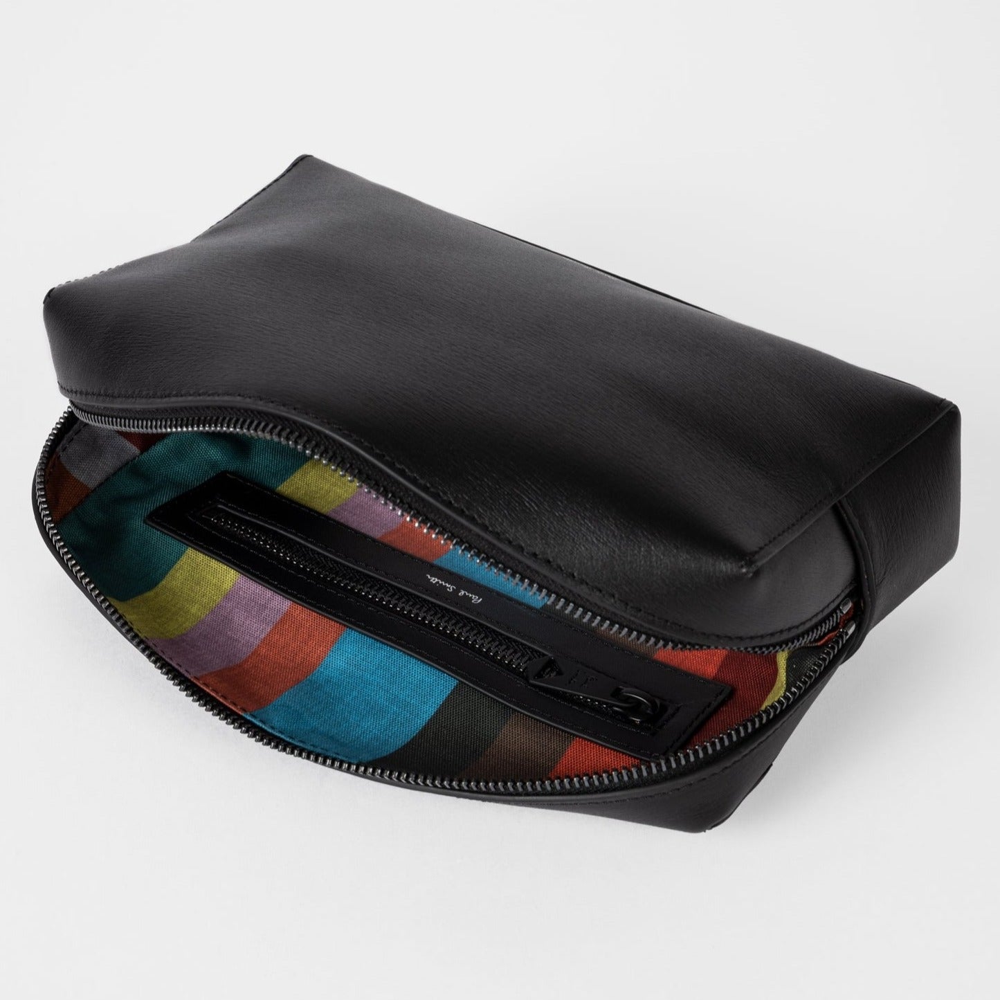 Paul Smith Men's Leather Wash Bag Black About Living