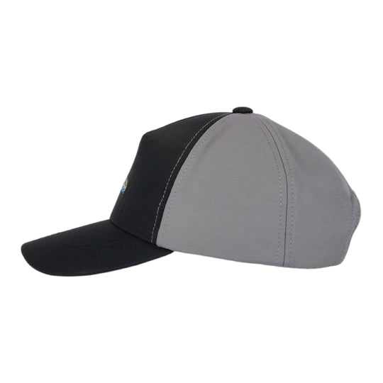 Men's Logo Embroidered Baseball Cap | Black & Grey
