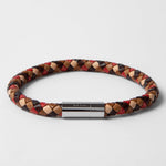 Men's Plaited Leather Bracelet | Brown