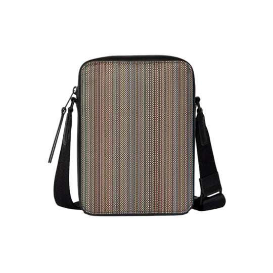 Men's 'Signature Stripe' Coated Canvas Crossbody Bag