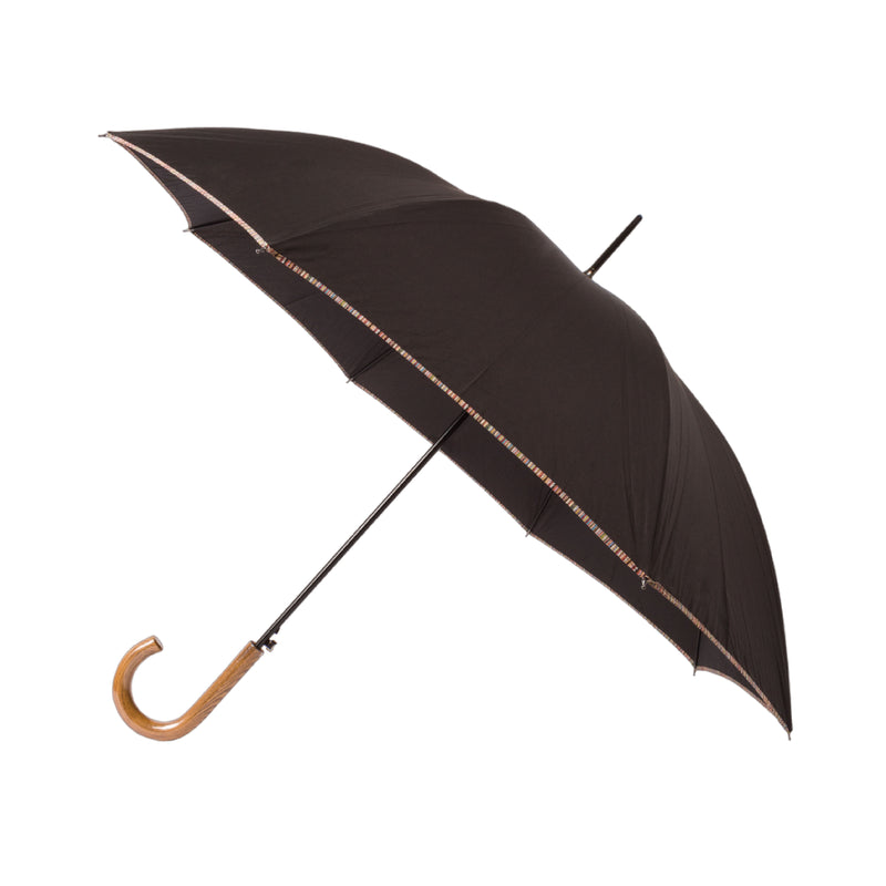 'Signature Stripe' Walker Umbrella | Black